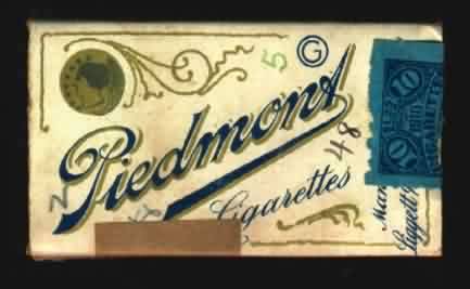 1910 Piedmont Cigarettes